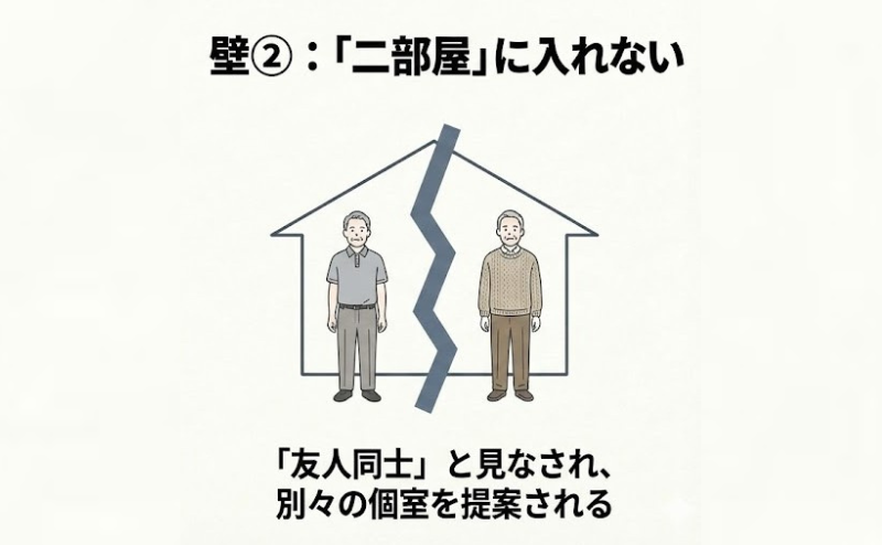 ゲイカップルは老人ホームに入れる？